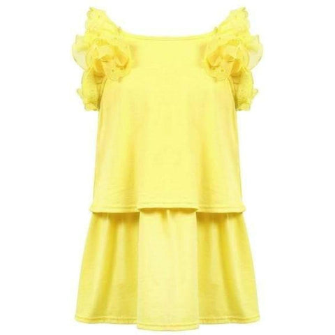 Chloe Girls Yellow Dress