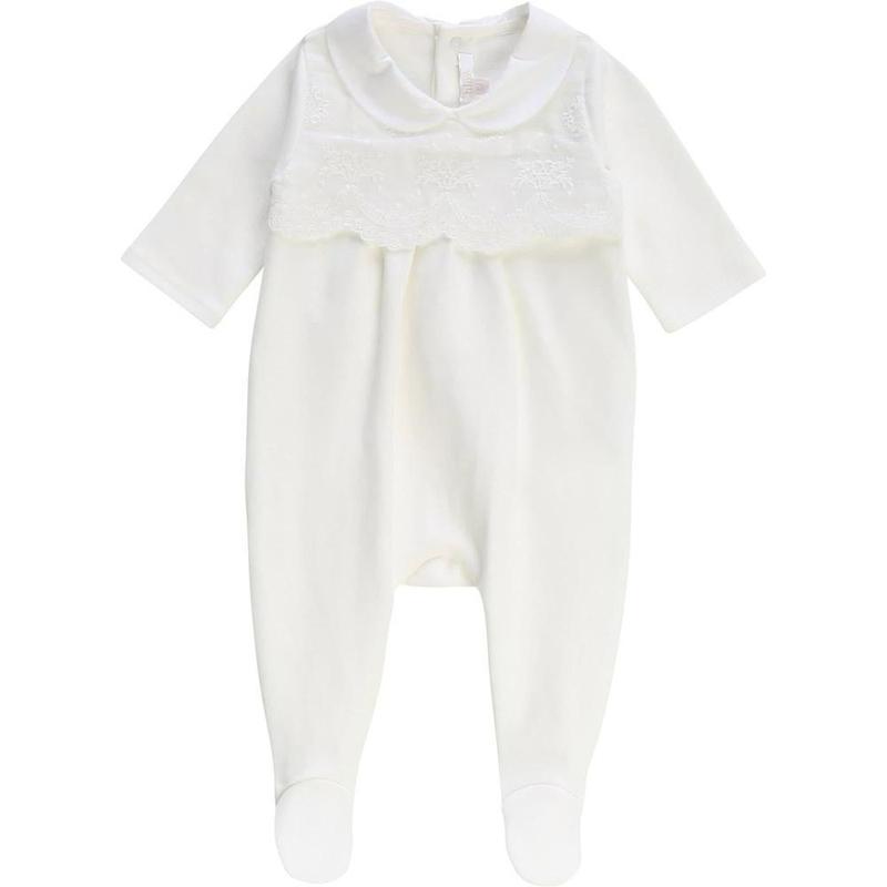 Chloe White Babygrow