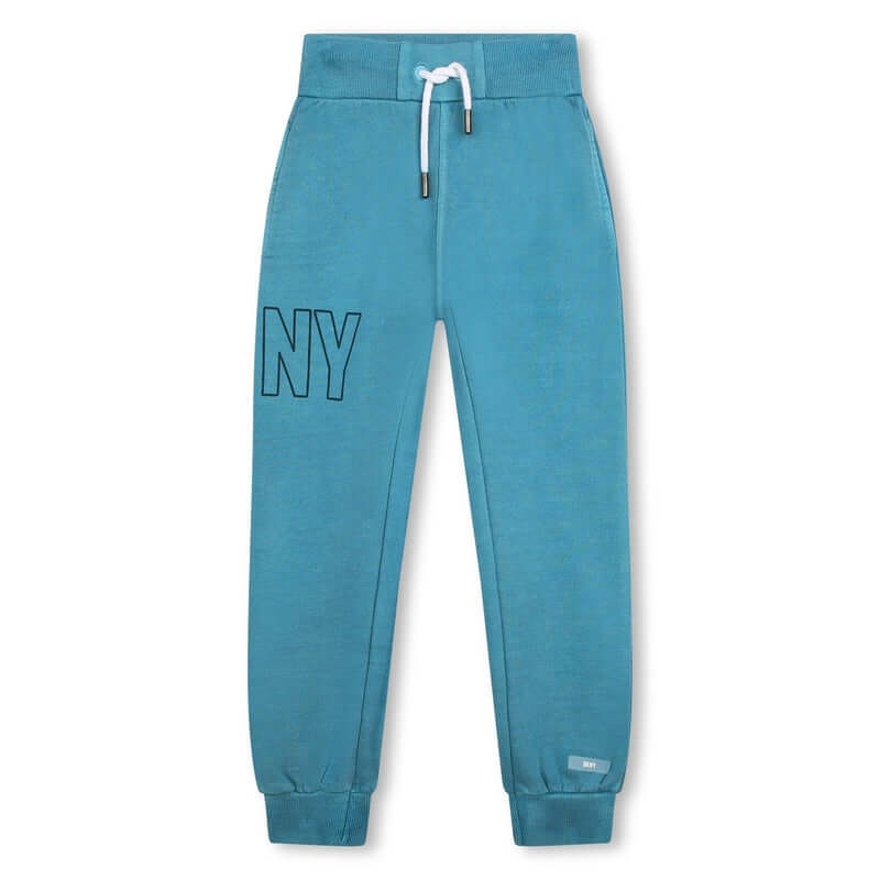 DKNY Boys Blue Jogging Bottoms