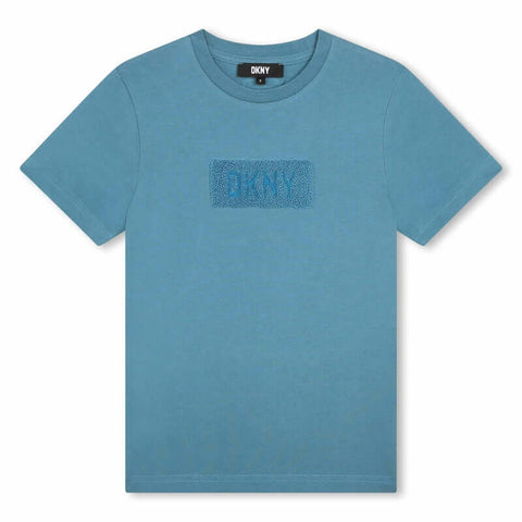 DKNY Boys Blue Short Sleeve T-Shirt