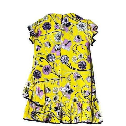 Emilio Pucci Yellow Floral Dress