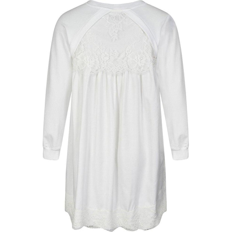 Ermanno Scervino Ermanno Scervino White Long Sleeve Dress