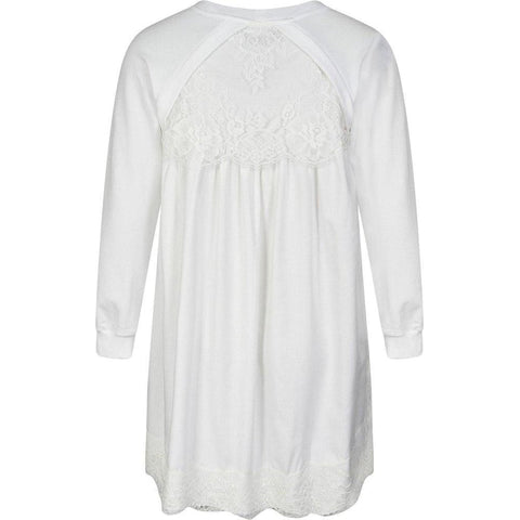 Ermanno Scervino Ermanno Scervino White Long Sleeve Dress