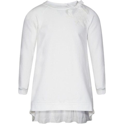 Ermanno Scervino Ermanno Scervino White Long Sleeve Dress