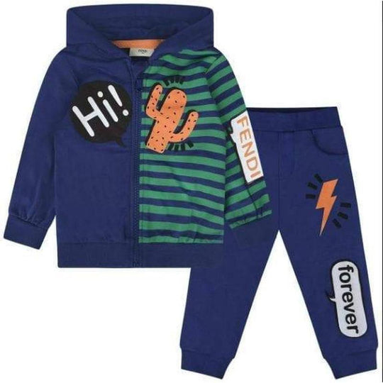Baby Boys Multi-print Graphic Tracksuit