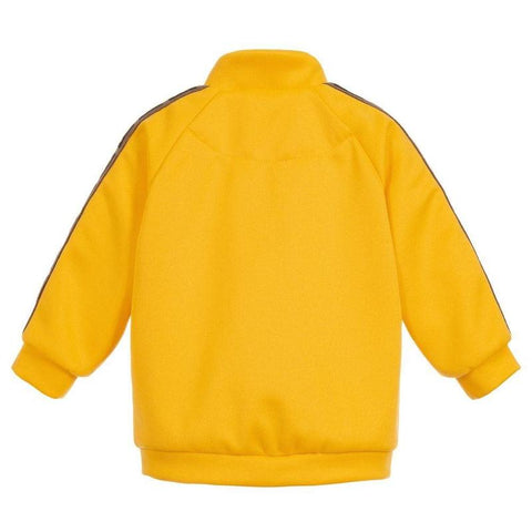 Fendi Baby Boys Yellow Sweatshirt