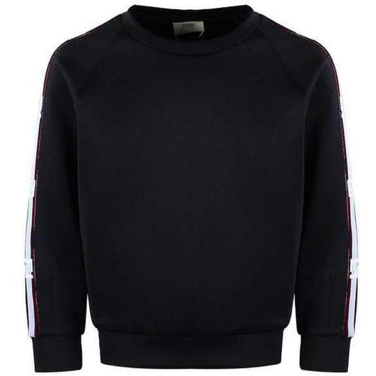 Boys Black Neoprene Sweatshirt