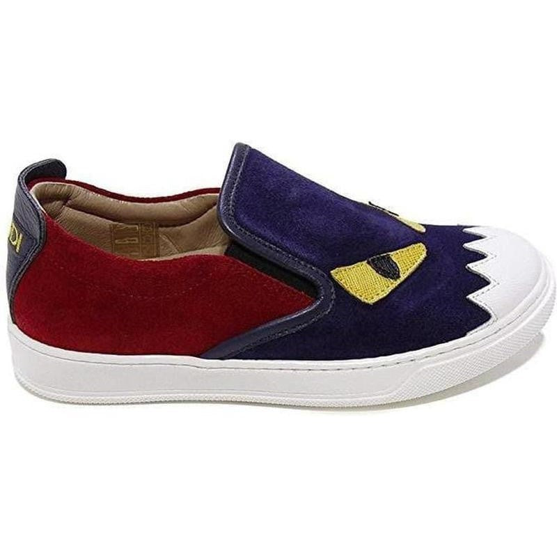 Fendi Boys Monster Slip-on Shoe