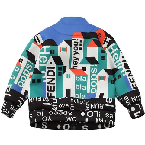 Fendi Boys Multicoloured Hoodie