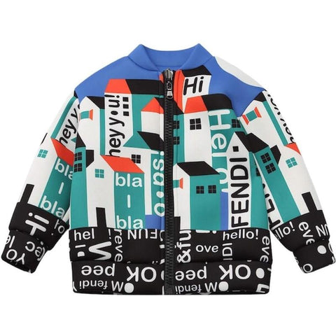 Fendi Boys Multicoloured Hoodie