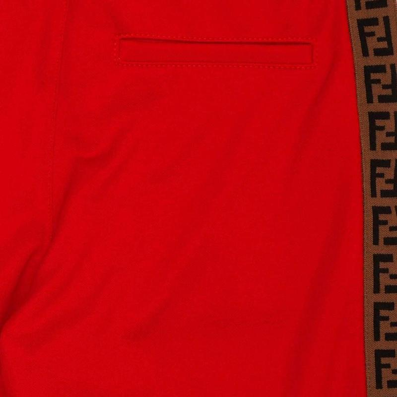 Fendi Boys Red Shorts