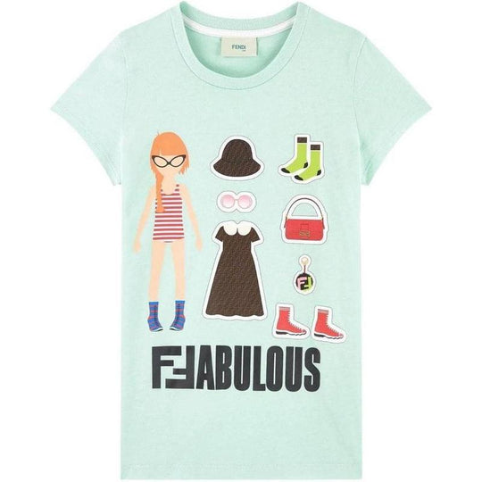 Girls Mint Green T-Shirt