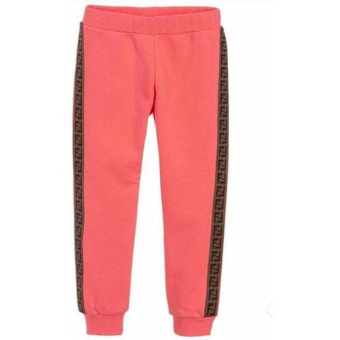 Fendi Girls Pink Joggers