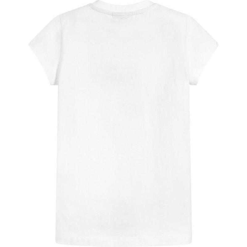 Fendi Girls White Cheerleader t-shirt