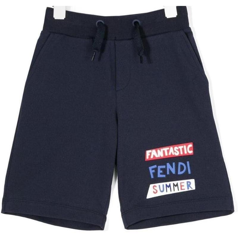 Fendi Navy Blue Summer Short