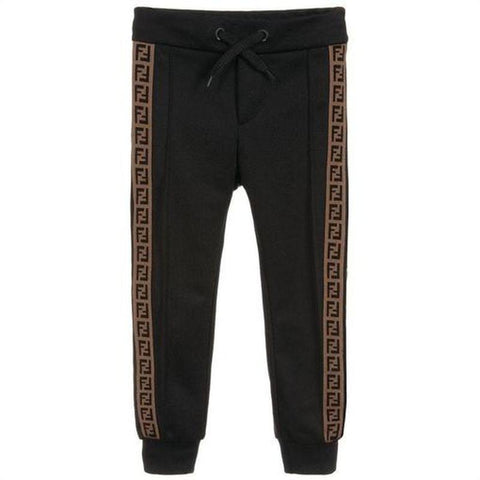 Fendi Unisex Black Joggers