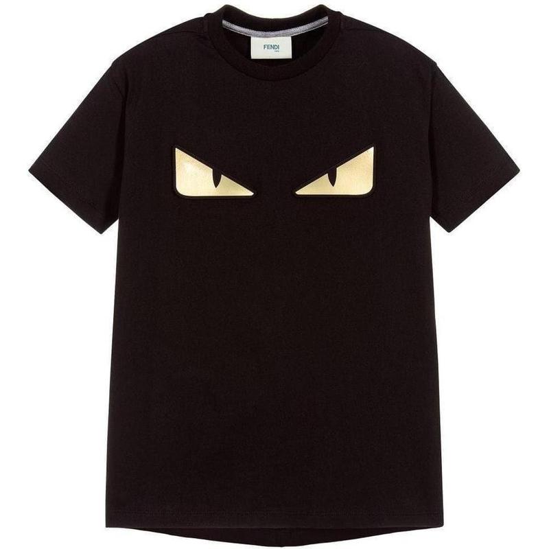 Fendi Unisex Black T-Shirt