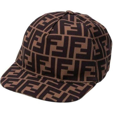 Fendi Unisex 'FF' Logo Cap