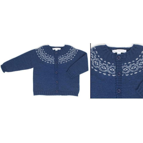 Fina Ejerique Blue 'Prince or Princess' Cardigan