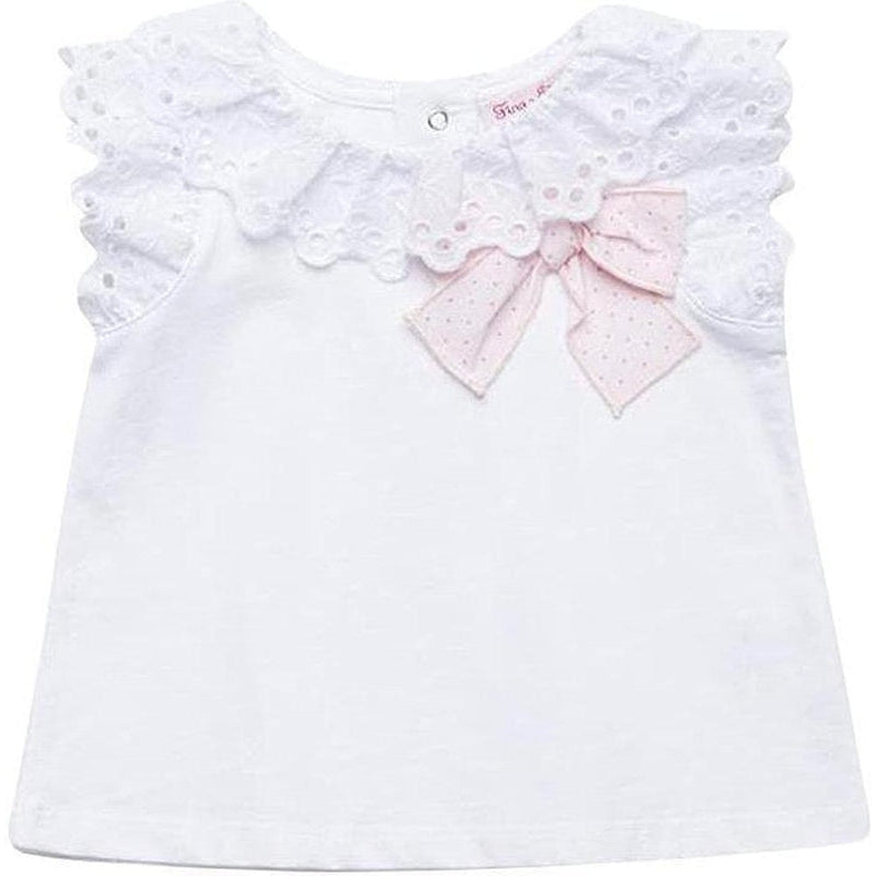 Fina Ejerique Girls White T-Shirt