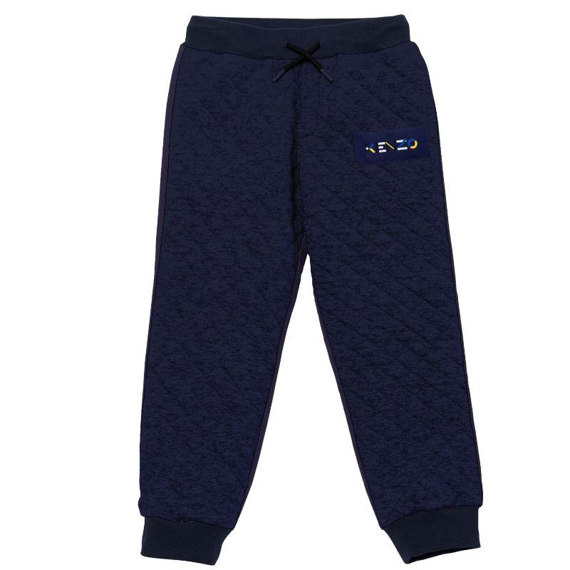 Kenzo Kids Boys Blue Logo Joggers