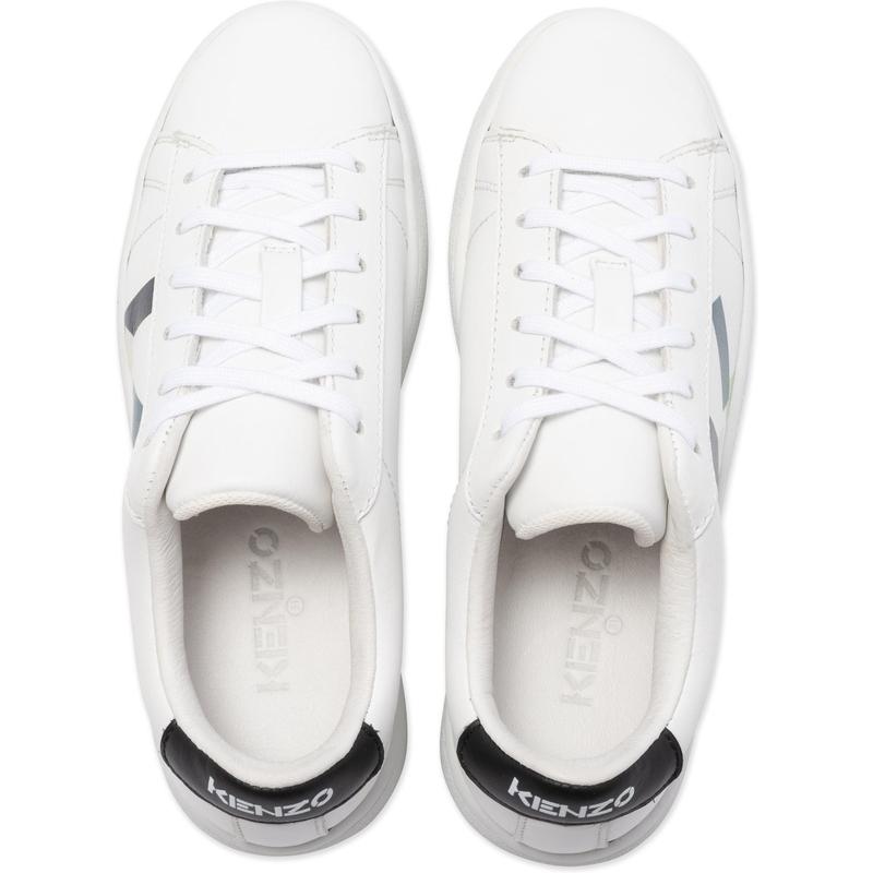 Kenzo Kids Boys White Logo Trainers