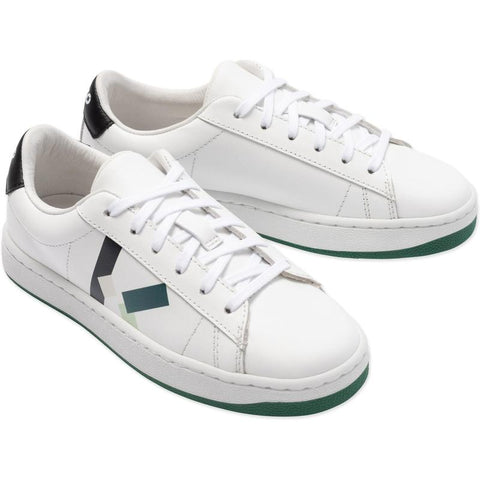 Kenzo Kids Boys White Logo Trainers