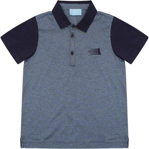 Lanvin Boys Blue Polo Shirt