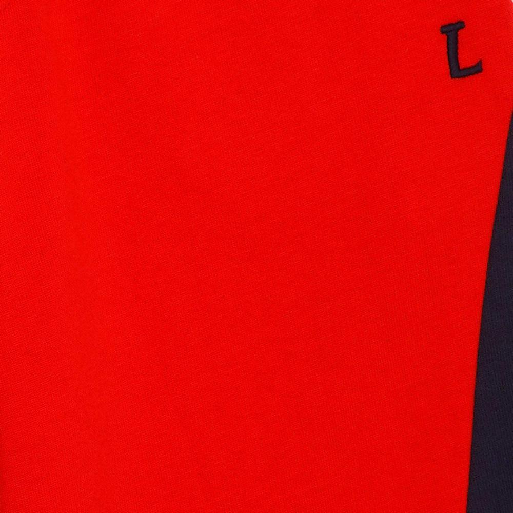 Lanvin Boys Red And Navy Shorts