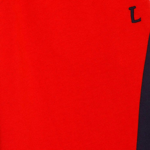 Lanvin Boys Red And Navy Shorts