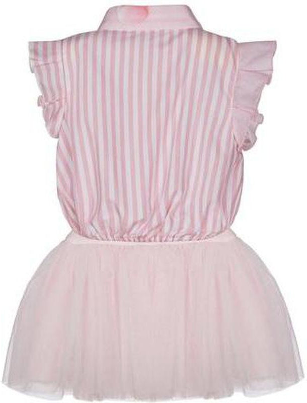 Lapin House Girls Pink 2 Piece Dress