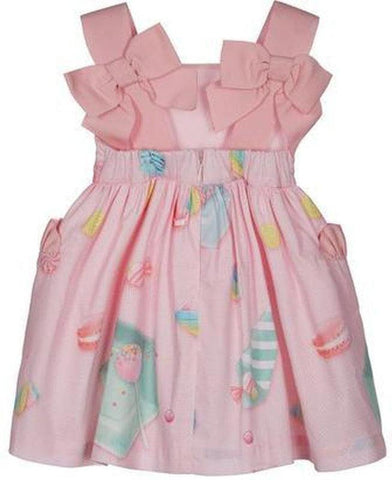 Lapin House Girls Pink Sweety Dress