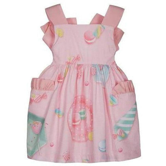 Girls Pink Sweety Dress