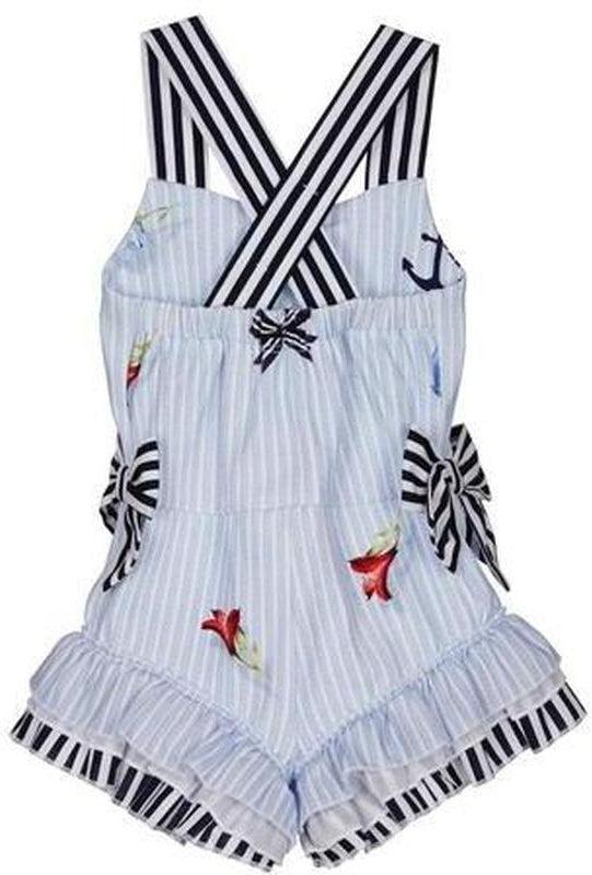 Lapin House Girls Sailor Playsuit