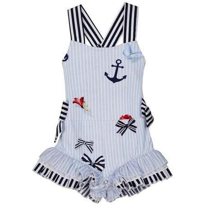 Lapin House Girls Sailor Playsuit