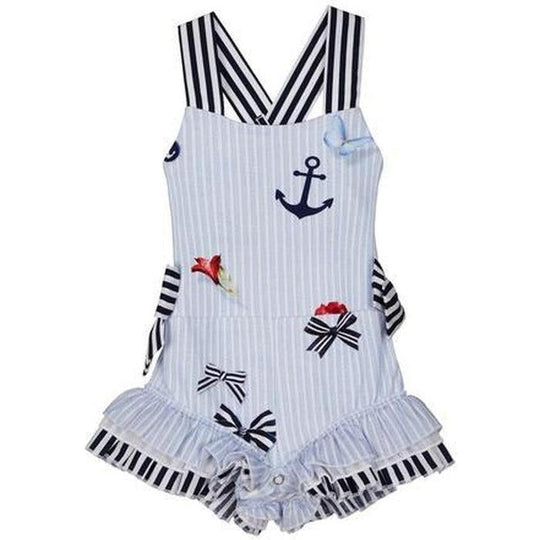 Girls Sailor Playsuit