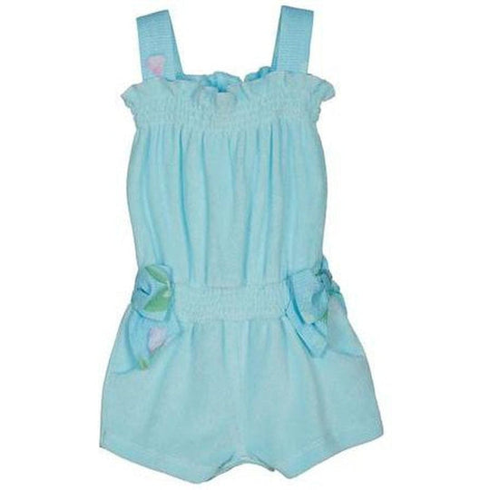 Girls Turquoise Playsuit
