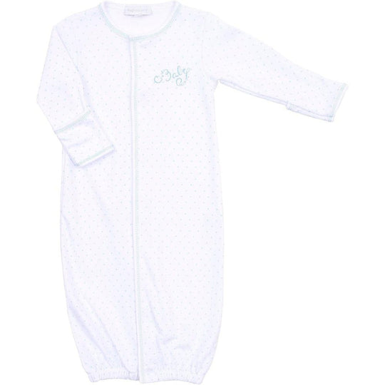 Baby Boys White Converter Gown