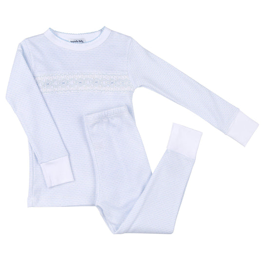 Boys Hazel And Hugo Blue Pyjama