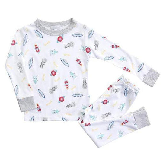 Boys Spaceship Long Pyjamas