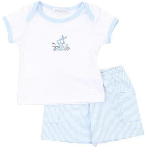 Magnolia Baby Boys Sweet Safari Short Set