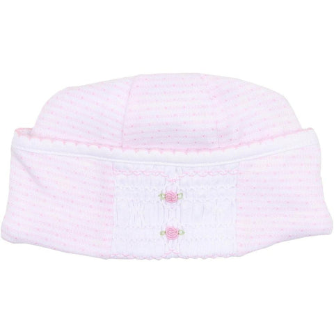 Magnolia Baby Girls Pale Pink Hat