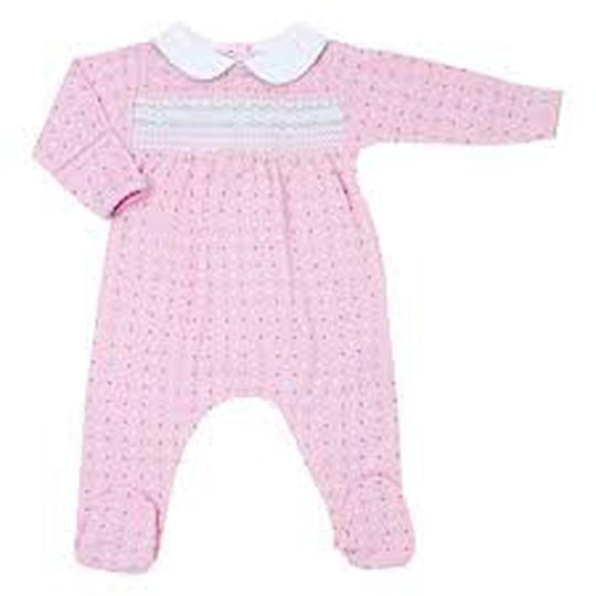 Girls Pink  Zara and Zanes Babygrow