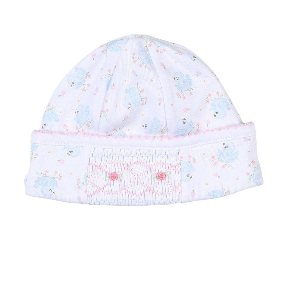 Magnolia Baby Vintage Blue Bird Print Hat