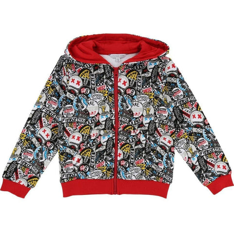 Marc Jacobs Boys 'Graffiti Punk' Hoody