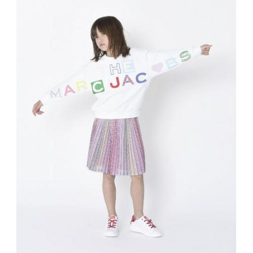 Marc Jacobs Girls Multicoloured Pleated Skirt