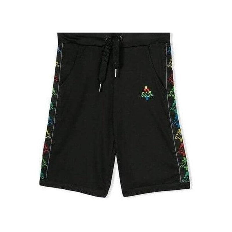 Marcelo Burlon Black Kappa Shorts