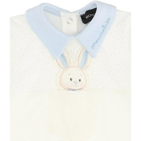 Monnalisa Baby Boys Bunny Romper