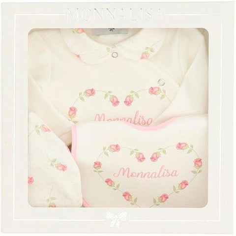 Monnalisa Girls Babygrow Set