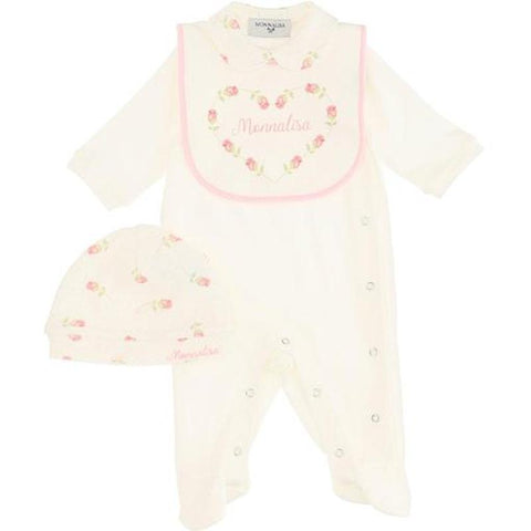 Monnalisa Girls Babygrow Set